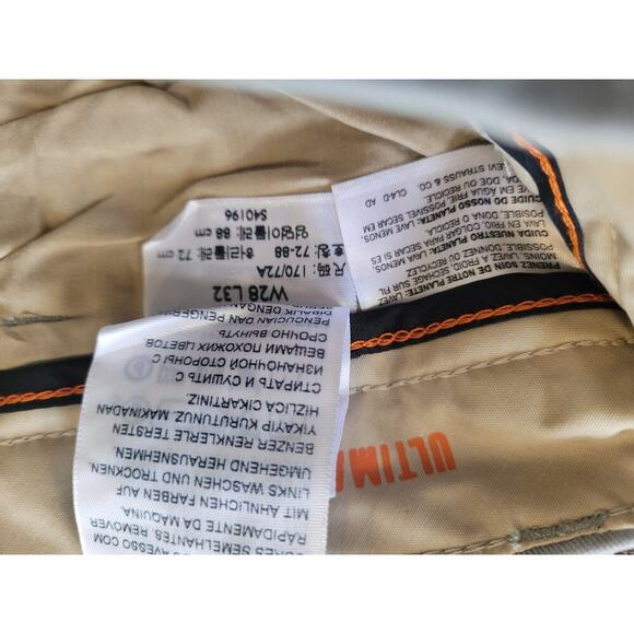 Men's Dockers Lt. Grey Ultimate Chino pants Slim Fit Smart 360 Flex 28x32 - Picture 7 of 8